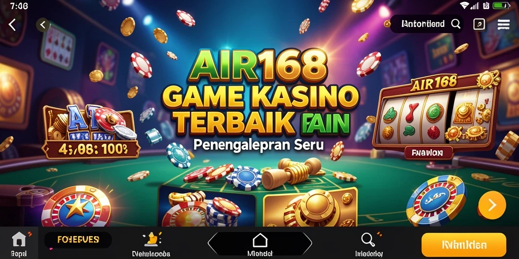 Screenshot gameplay AIR168 yang menarik dan seru.
