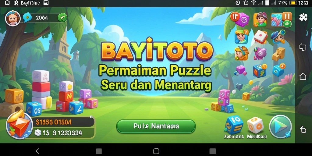 Tampilan gameplay BAYITOTO yang menarik dan penuh tantangan Puzzle.
