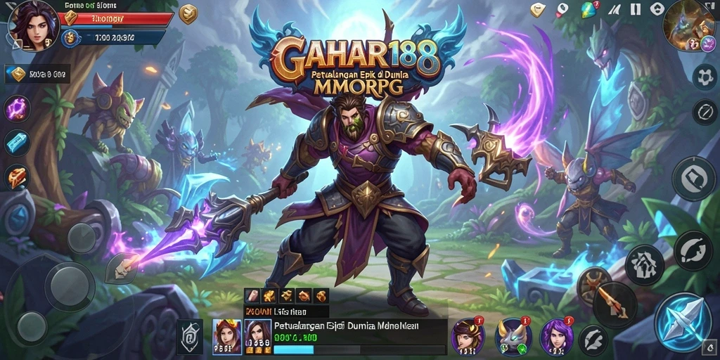 Screenshot GAHAR188 menampilkan aksi gameplay yang dramatis dan menakjubkan.