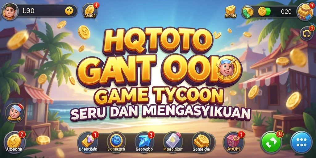 Tampak gameplay HQTOTO yang menarik dan mengasyikkan di dunia Tycoon.