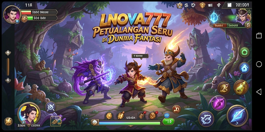 Screenshot LNOVA777 menampilkan aksi petualangan yang mendebarkan.