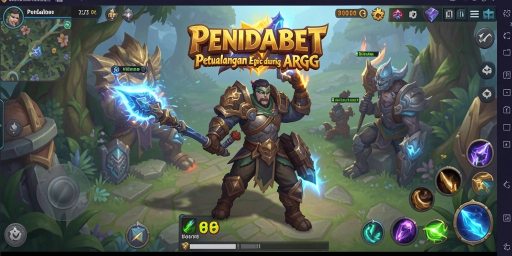 Tampilan gameplay PENIDABET yang penuh aksi dan petualangan.